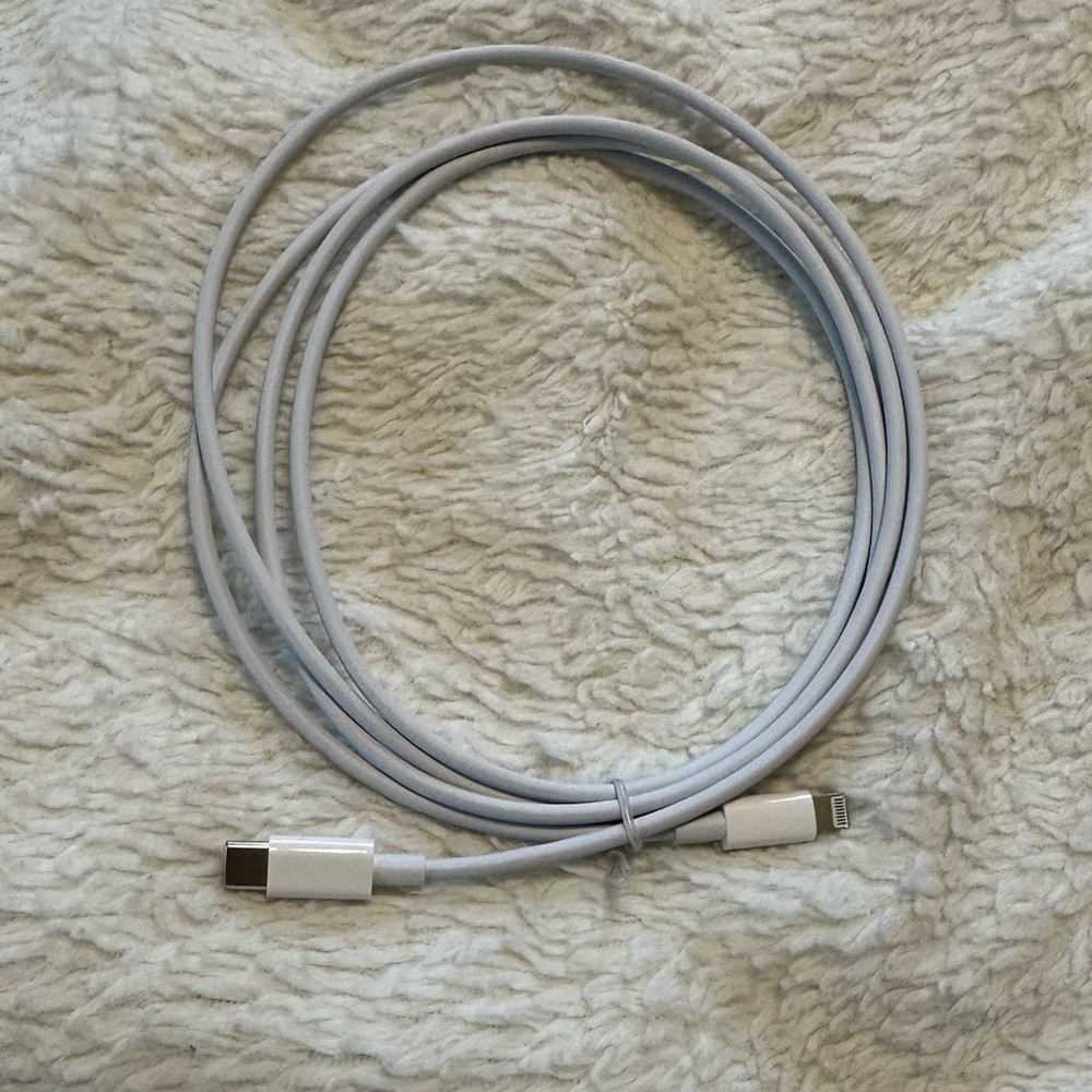 5/$20 White Charging Cable apple